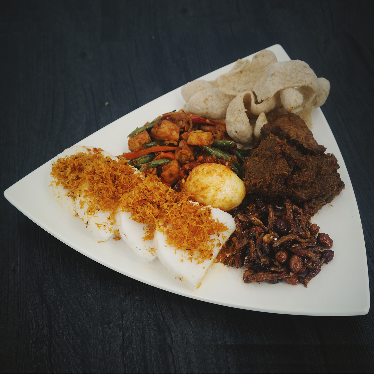 Lontong Kering